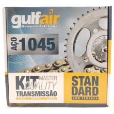 Kit Transmissão 118H Compatível Fan-125 2014 Gulfair